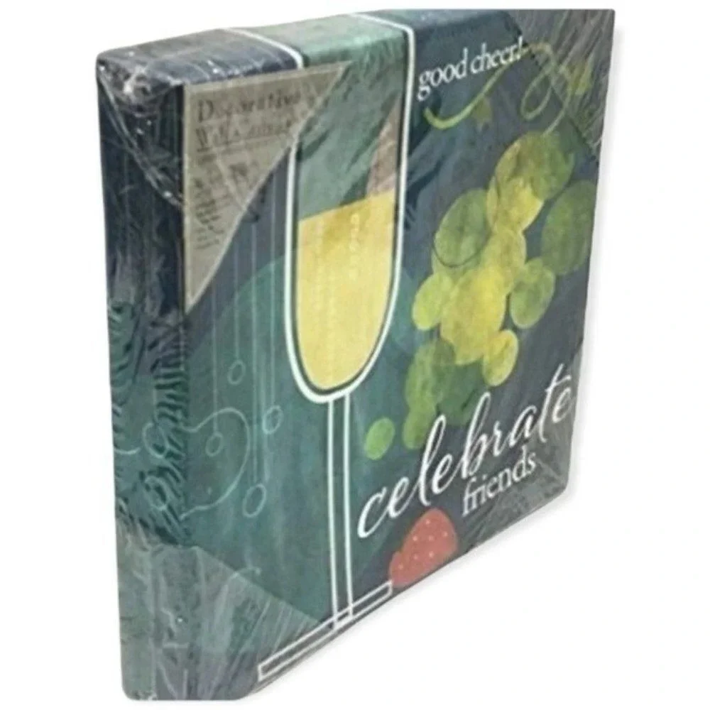 Good Cheer Celebrate Friends Canvas Wall Art‎ Decorative Home Decor New